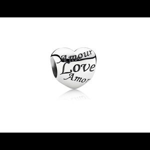 Pandora Language of Love Charm, 791111